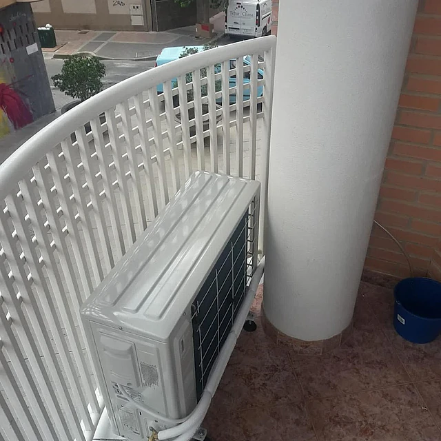 TebarClima aire acondicionado en terraza